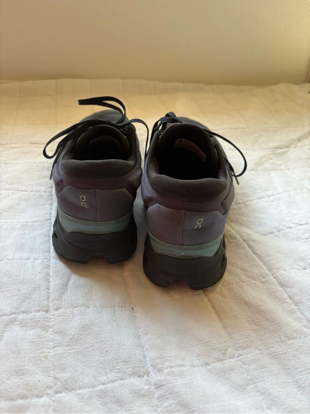 On Cloud Cloudstratus 3 Men's Black Gray & Blue Running Sneaker 12